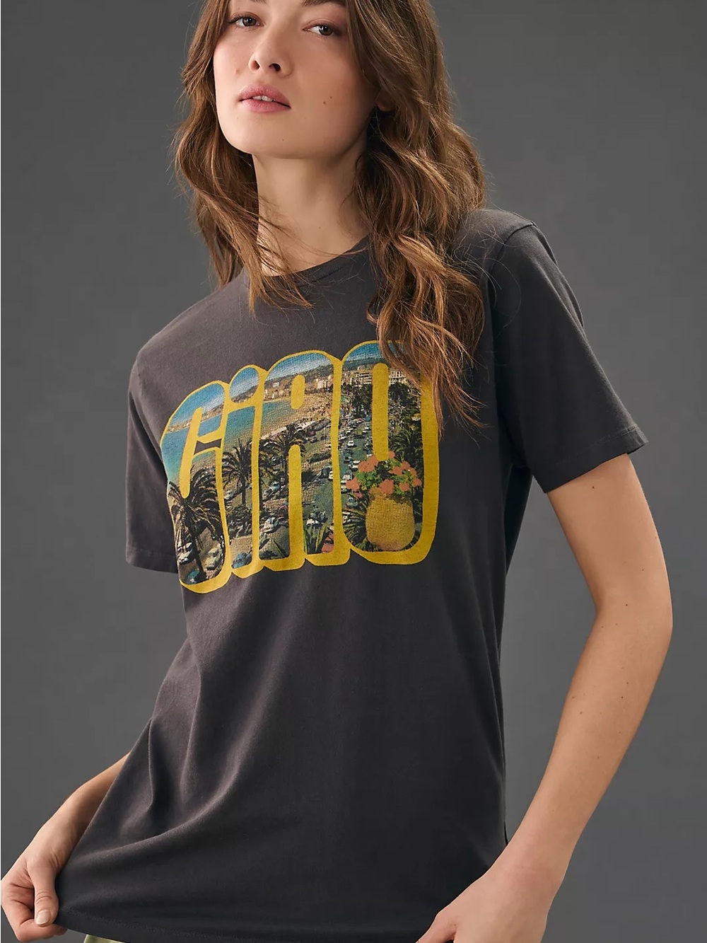 MOTHER The Rowdy Ciao Bella Graphic Tee